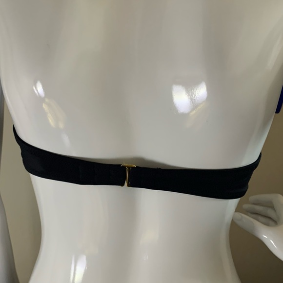 Victorias Secret Black Strapless Swim Top - Picture 3 of 6